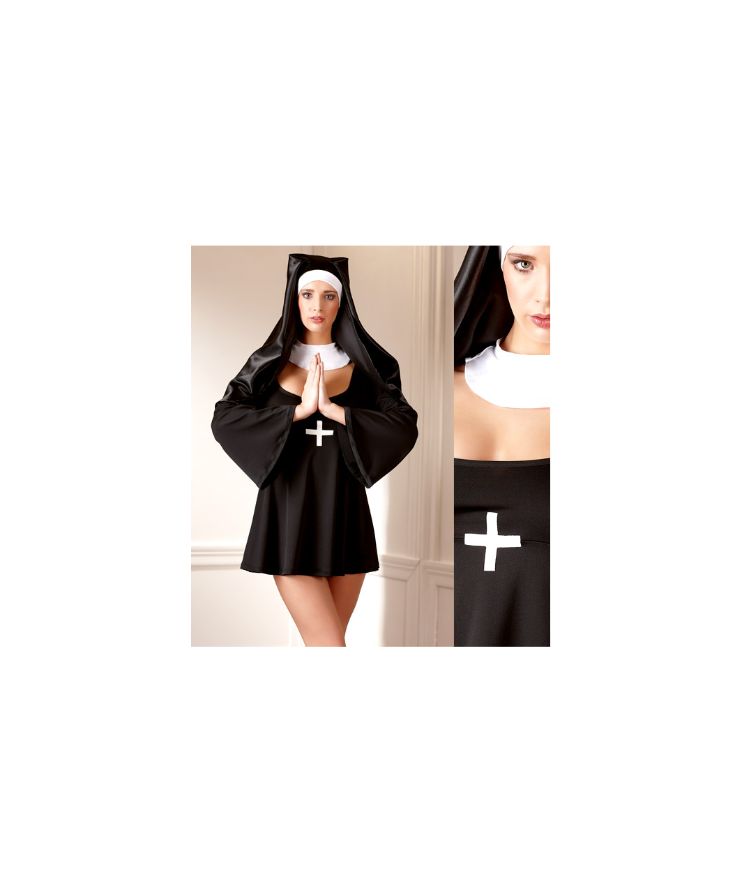Cottelli Lingerie mūķenes kostīms